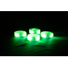 Bracelet vert sur fond noir